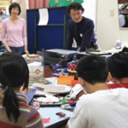 長野県立こども病院院内学級における<br />スクラップブッキング・ワークショップ