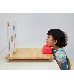 3歳からの『たべたのだあれ?』視力検査キット